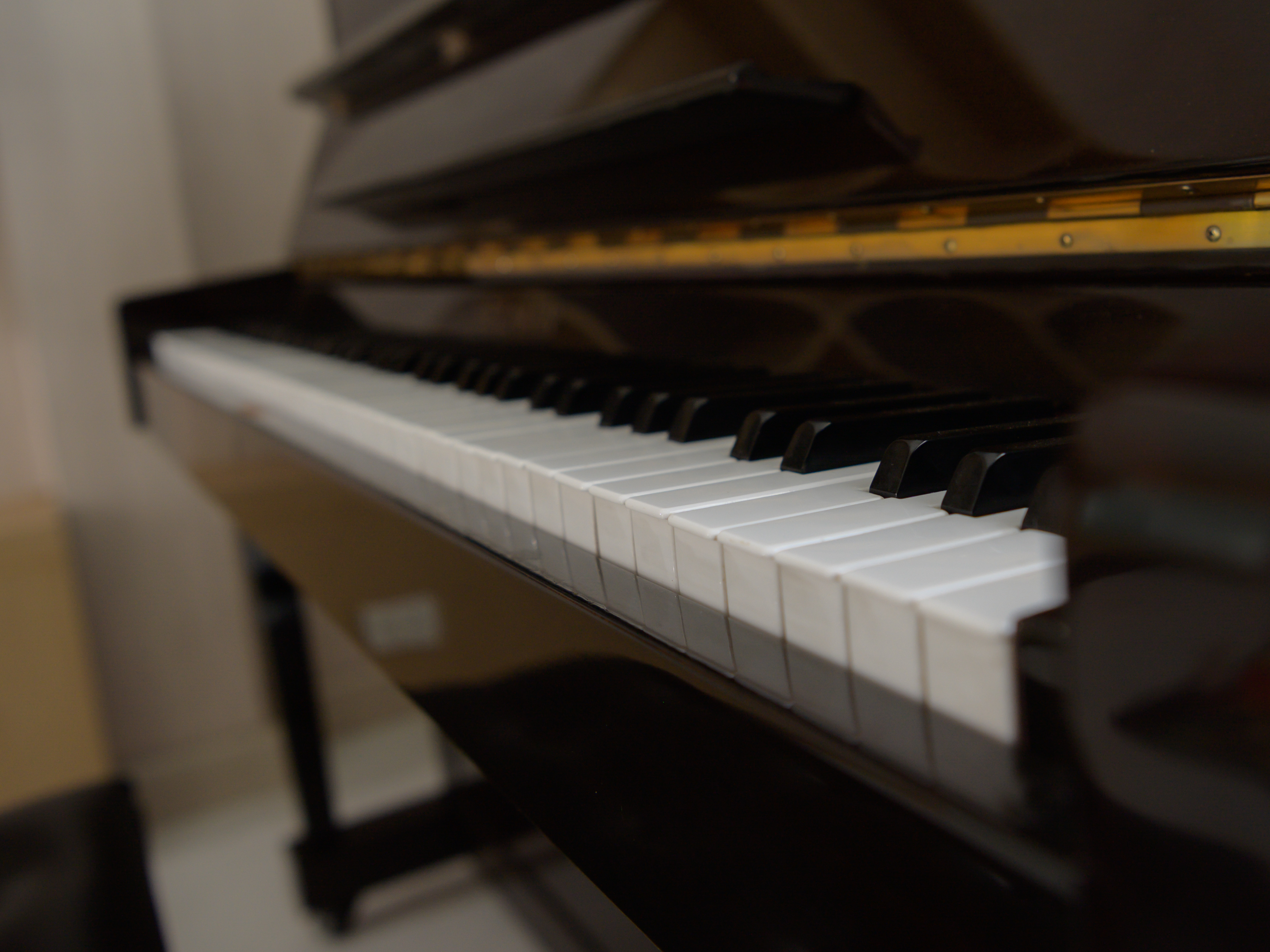 Stock Photo of a Piano